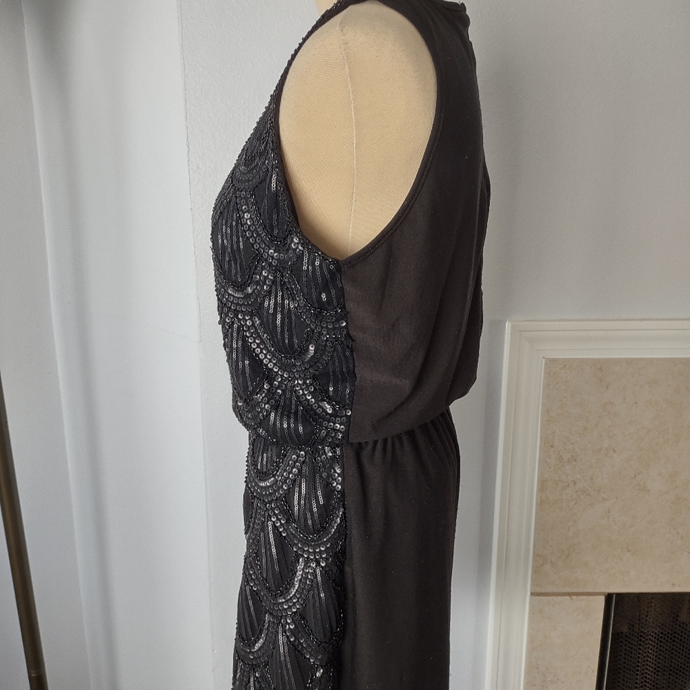 BeJeweled, Sparkle Dressy Short Jumper Black M - Picture 4 of 9
